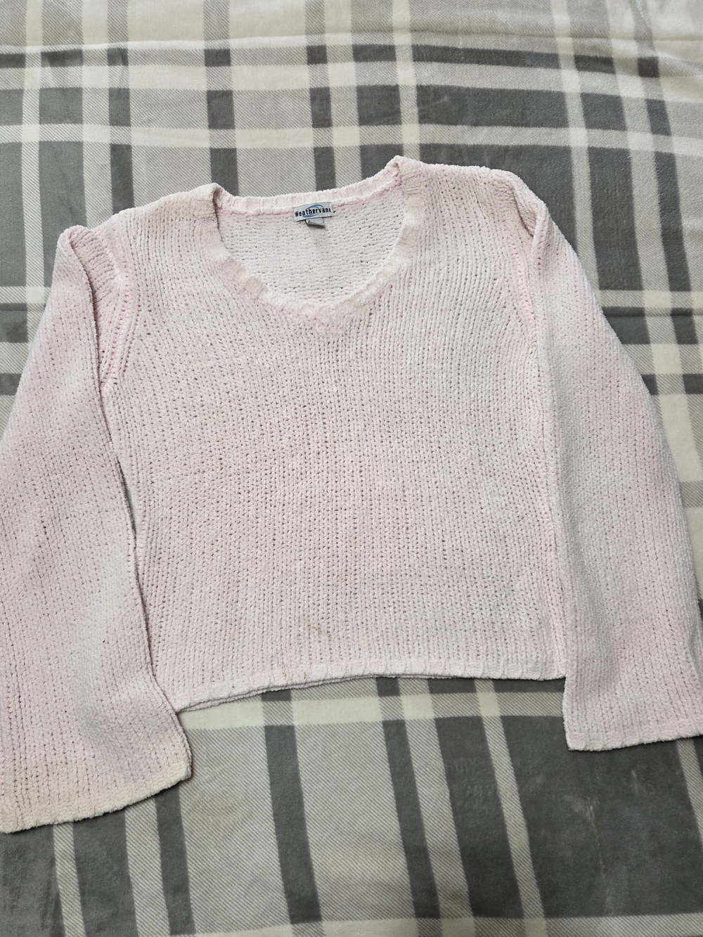 Light Pink Knit Sweater - Women's